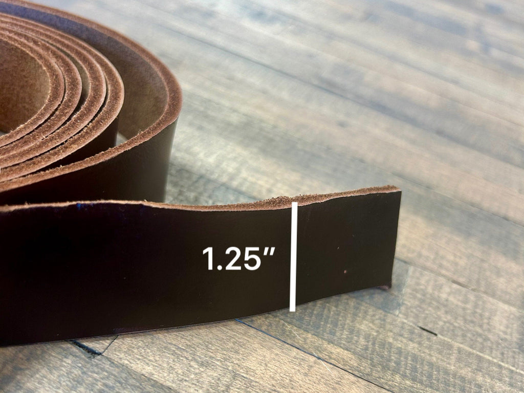 Leather Dog Collar Handmade USA Custom Guitar Strap Crossbody Fanny Pack Belt Natural Purse Straps Leather Blanks Craft Supplies