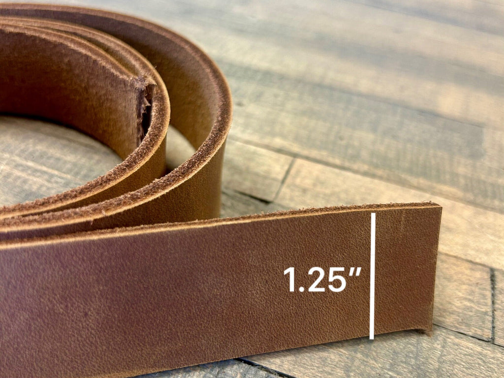 Custom Leather Dog Collar Handmade USA  Fanny Pack Guitar Strap Belt Purse Straps Leather Blanks with Beveled Edges Ready for Belt Making