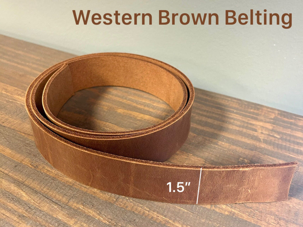 Custom Leather Dog Collar Handmade USA  Fanny Pack Guitar Strap Belt Purse Straps Leather Blanks with Beveled Edges Ready for Belt Making