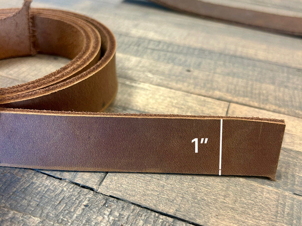 Custom Leather Dog Collar Handmade USA  Fanny Pack Guitar Strap Belt Purse Straps Leather Blanks with Beveled Edges Ready for Belt Making