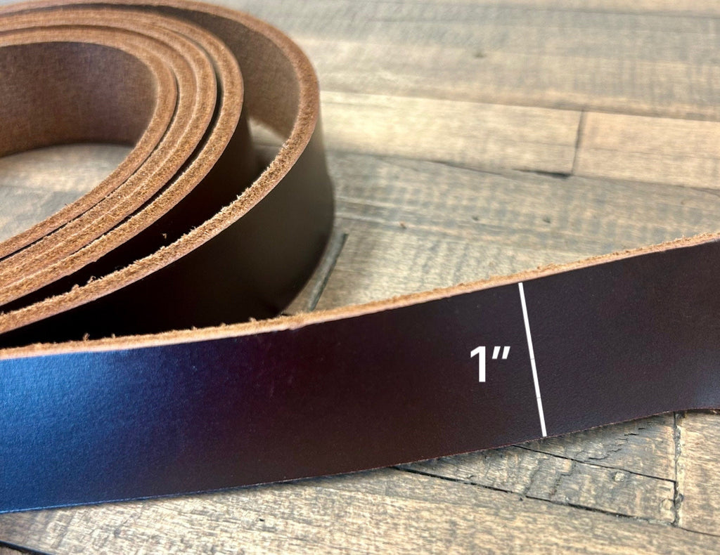 Leather Dog Collar Handmade USA Custom Guitar Strap Crossbody Fanny Pack Belt Natural Purse Straps Leather Blanks Craft Supplies