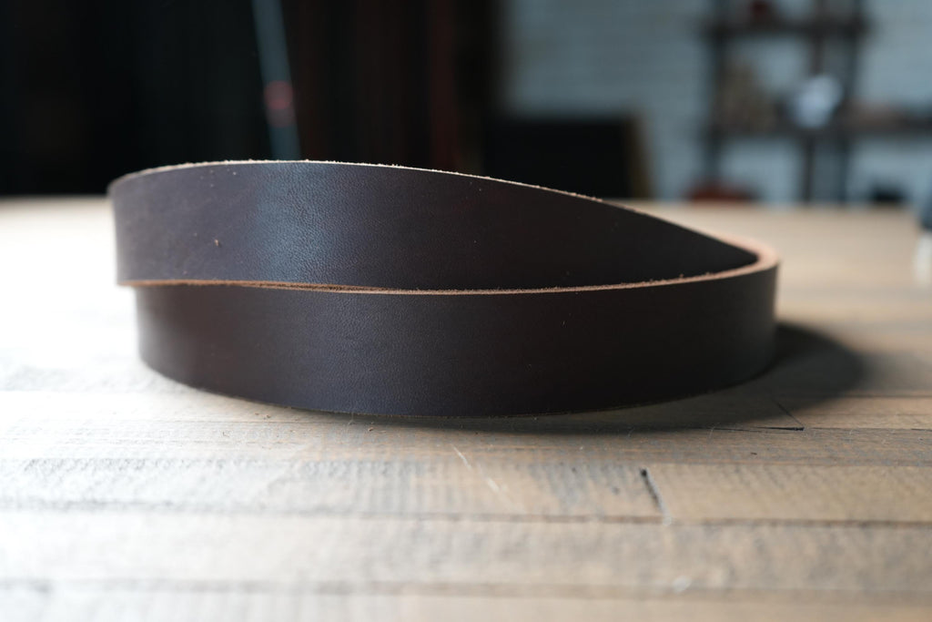 Leather Dog Collar Handmade USA Crossbody Custom Belt Straps Leather Blanks Craft Supplies with Beveled Edges Ready for Belt Making