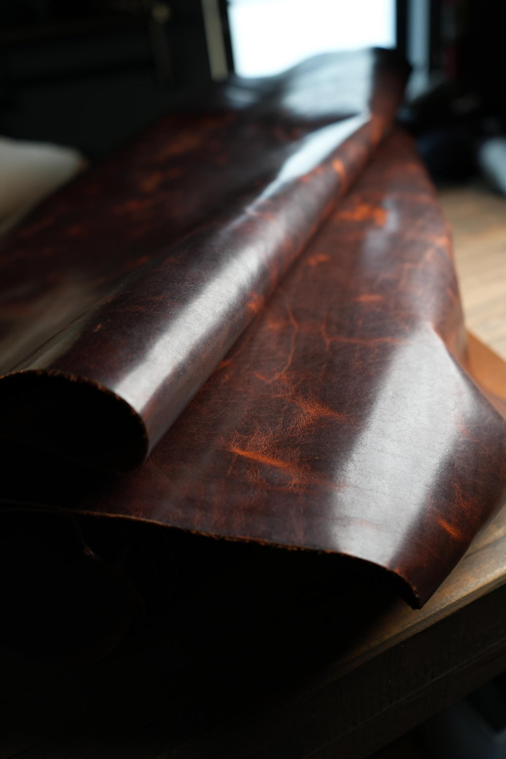 Full Grain Bison Leather USA Made Leather Panels Bison Leather Hides Belt Wallet Craft DIY Supplies Premium Leather for Makers