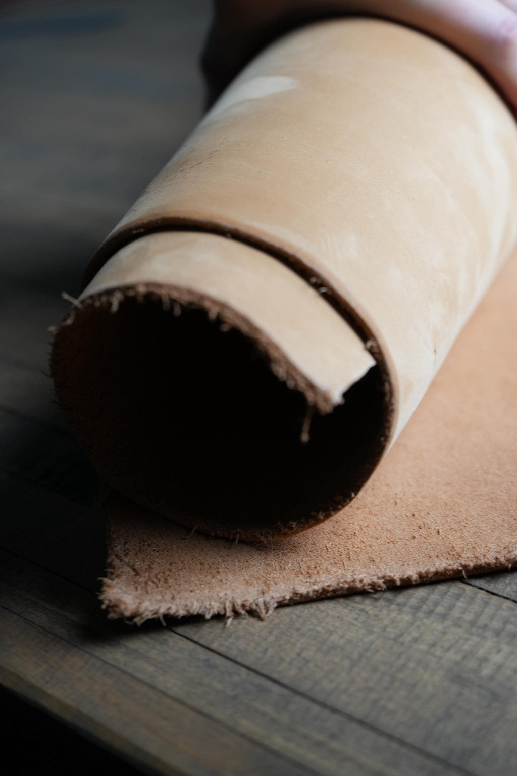 American Handmade Leather Hide Rustic DIY Craftsman Distressed Wallet Panel Handcut Cowhide Bull Crazyhorse Steerhide Tooling Hobbyist Bag.