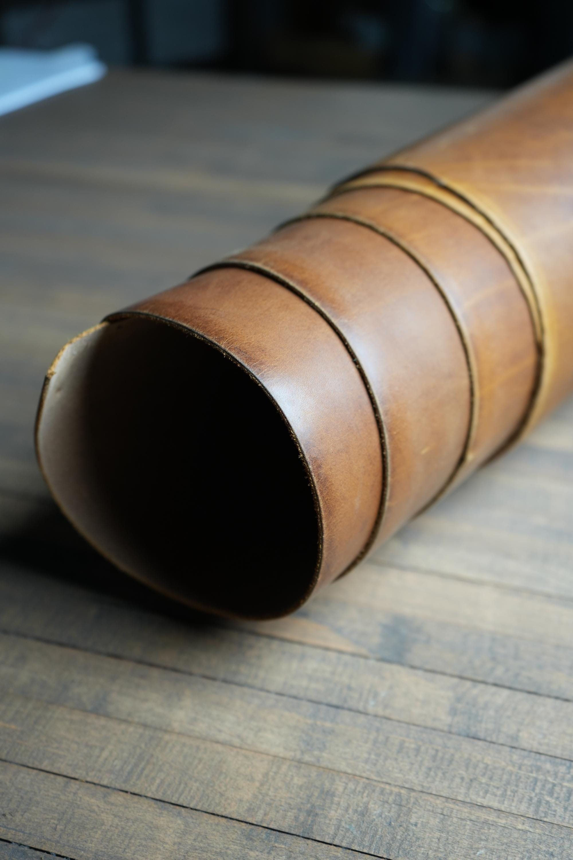 American Handmade Leather Hide Rustic DIY Craftsman Distressed Wallet Panel Handcut Cowhide Bull Crazyhorse Steerhide Tooling Hobbyist Bag.