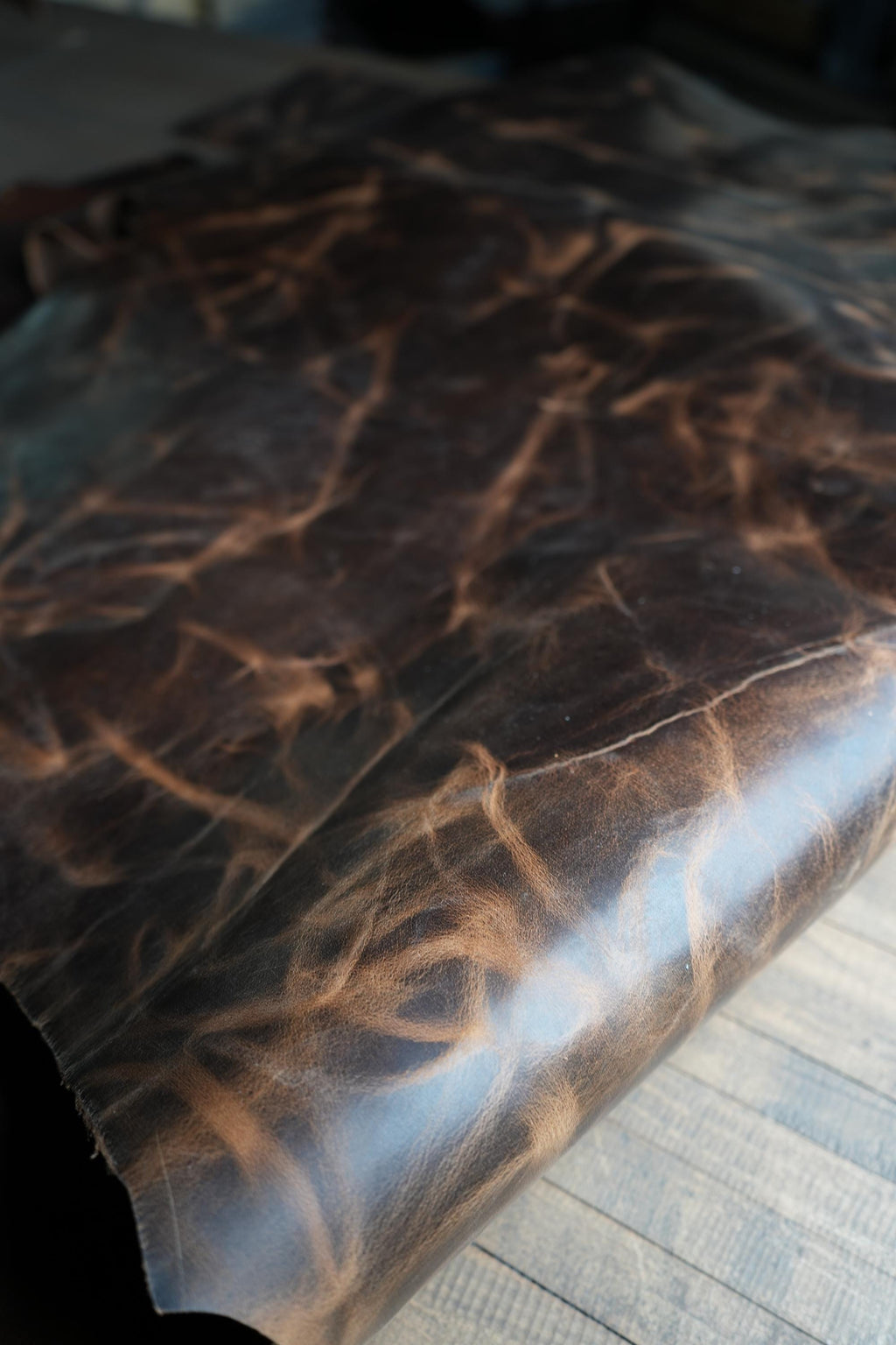 USA Buffed Steer Leather Pull Up Leather Hides Premium Leather Panels Tooling Leather Supplies Belt Bag Wallet DIY Craft Materials