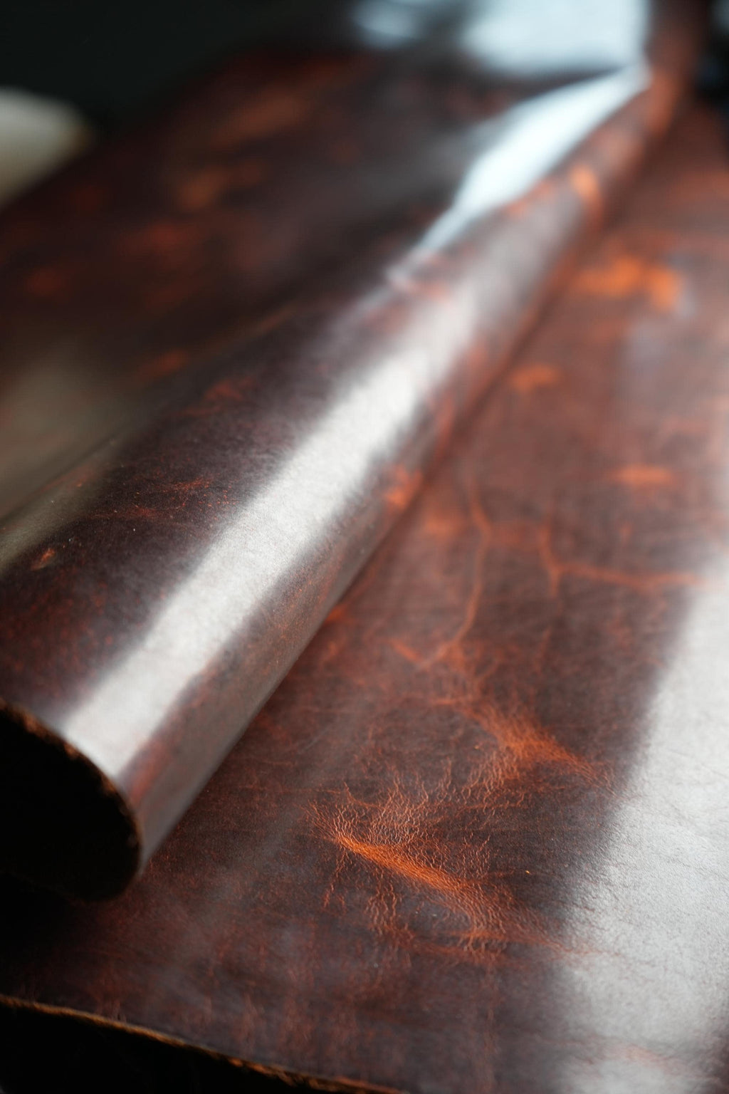 Full Grain Bison Leather USA Made Leather Panels Bison Leather Hides Belt Wallet Craft DIY Supplies Premium Leather for Makers