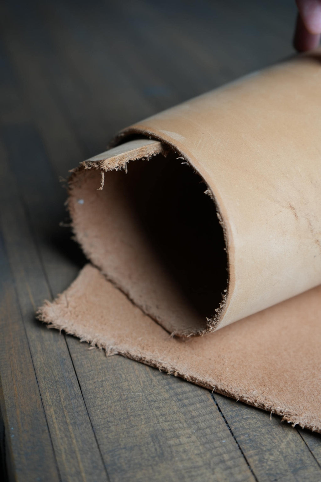 American Handmade Leather Hide Rustic DIY Craftsman Distressed Wallet Panel Handcut Cowhide Bull Crazyhorse Steerhide Tooling Hobbyist Bag.